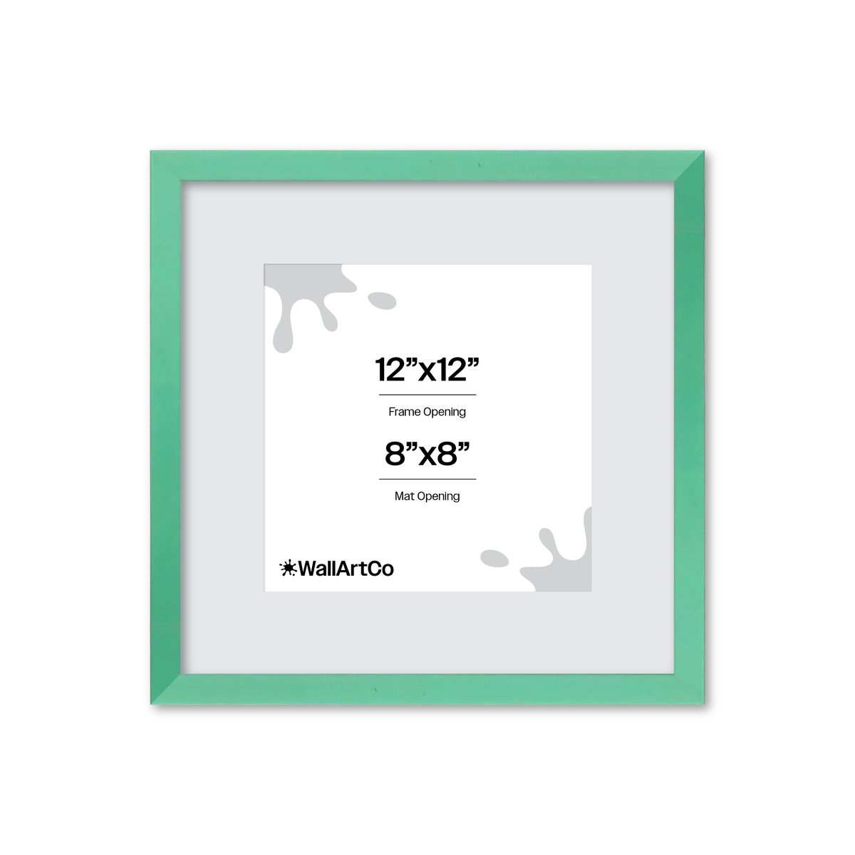 The Attention Grabber Light Green Picture Frame