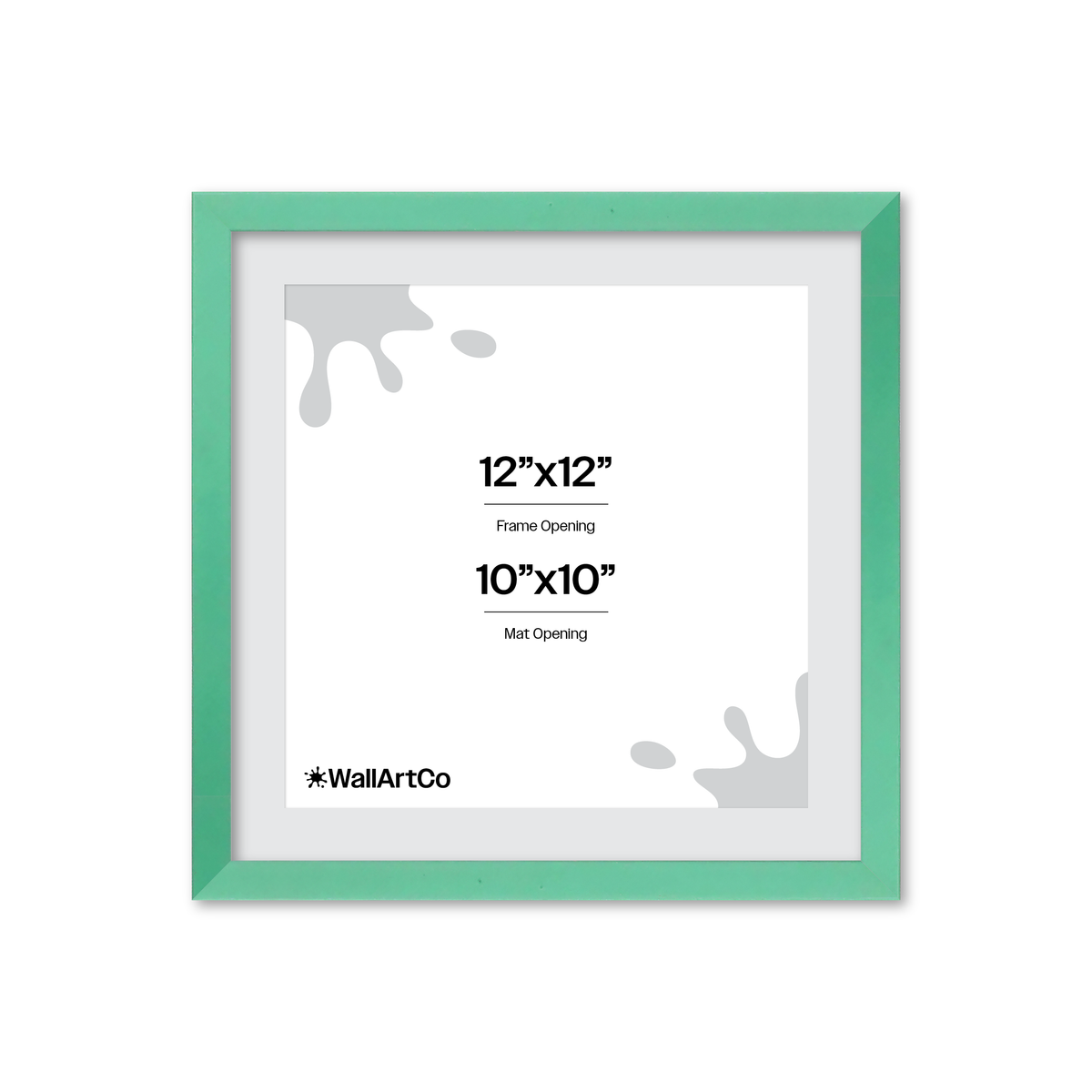 The Attention Grabber Light Green Picture Frame