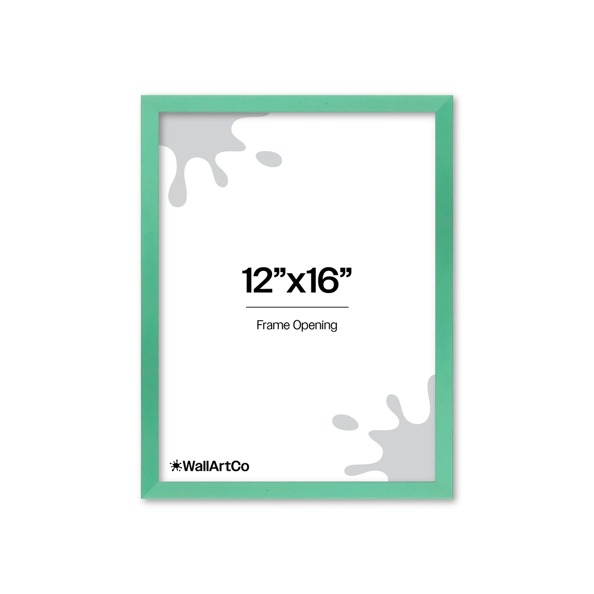 The Attention Grabber Light Green Picture Frame