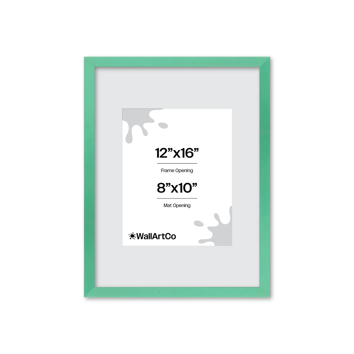 The Attention Grabber Light Green Picture Frame