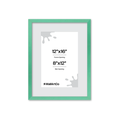The Attention Grabber Light Green Picture Frame