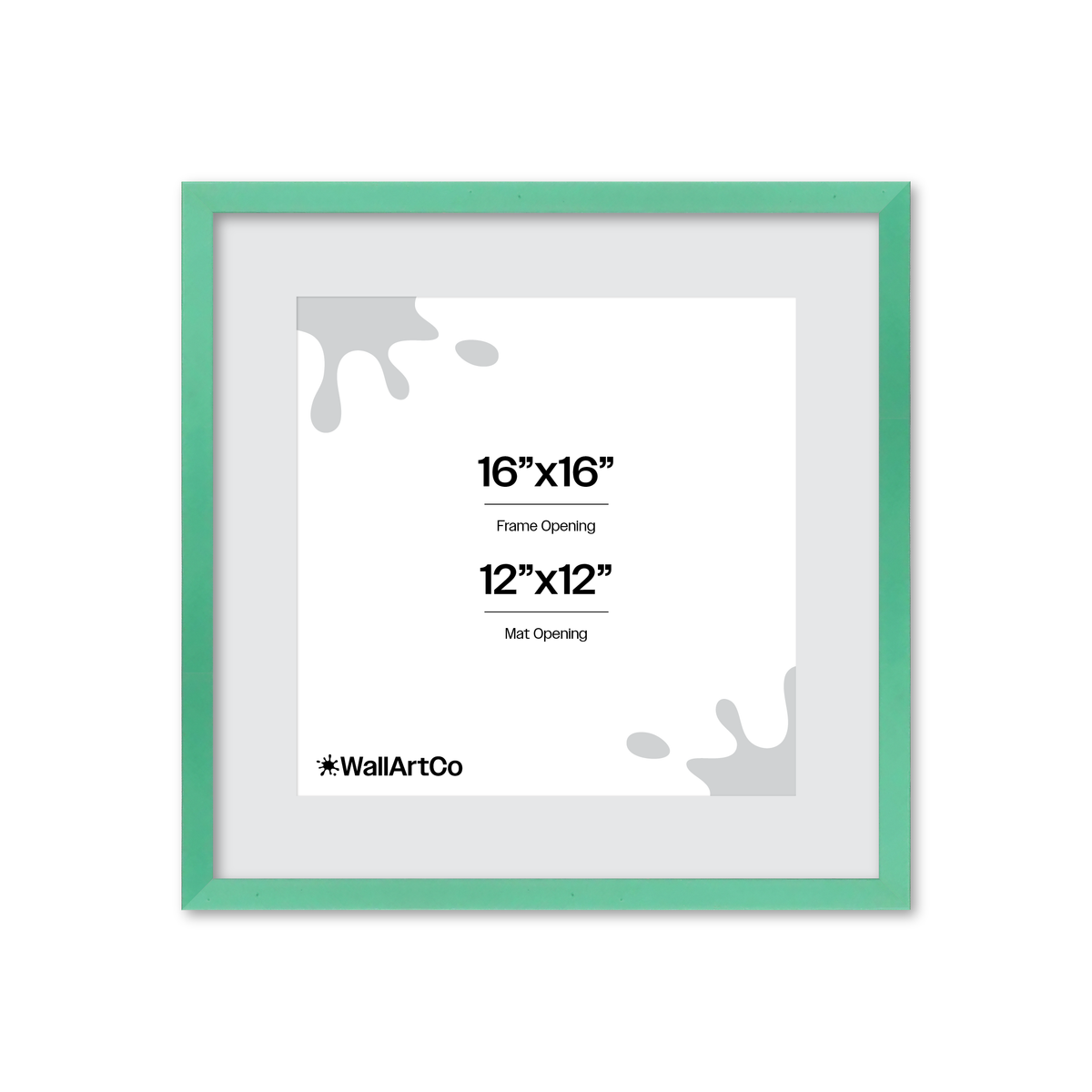 The Attention Grabber Light Green Picture Frame