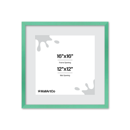 The Attention Grabber Light Green Picture Frame