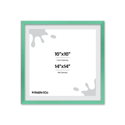 The Attention Grabber Light Green Picture Frame