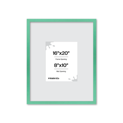 The Attention Grabber Light Green Picture Frame