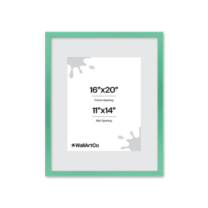 The Attention Grabber Light Green Picture Frame