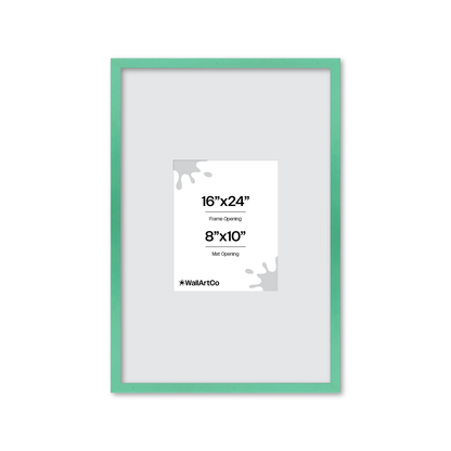 The Attention Grabber Light Green Picture Frame