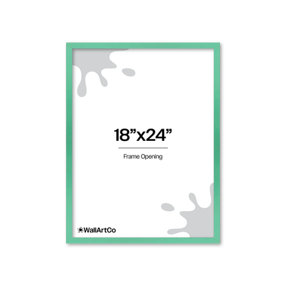 The Attention Grabber Light Green Picture Frame