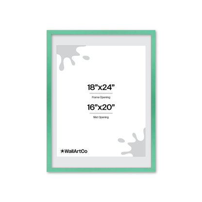 The Attention Grabber Light Green Picture Frame