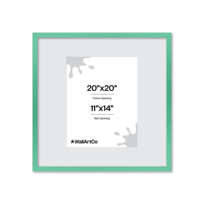 The Attention Grabber Light Green Picture Frame