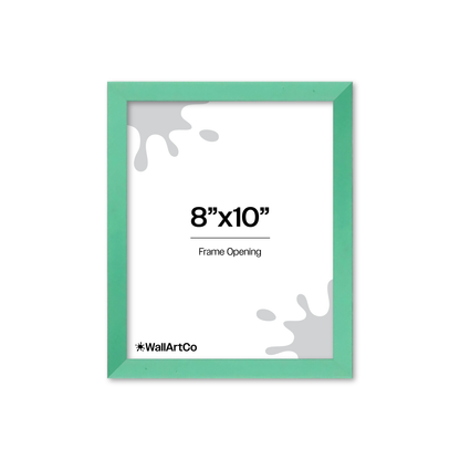 The Attention Grabber Light Green Picture Frame