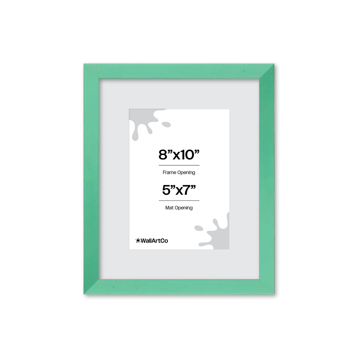 The Attention Grabber Light Green Picture Frame