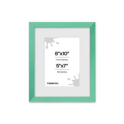 The Attention Grabber Light Green Picture Frame