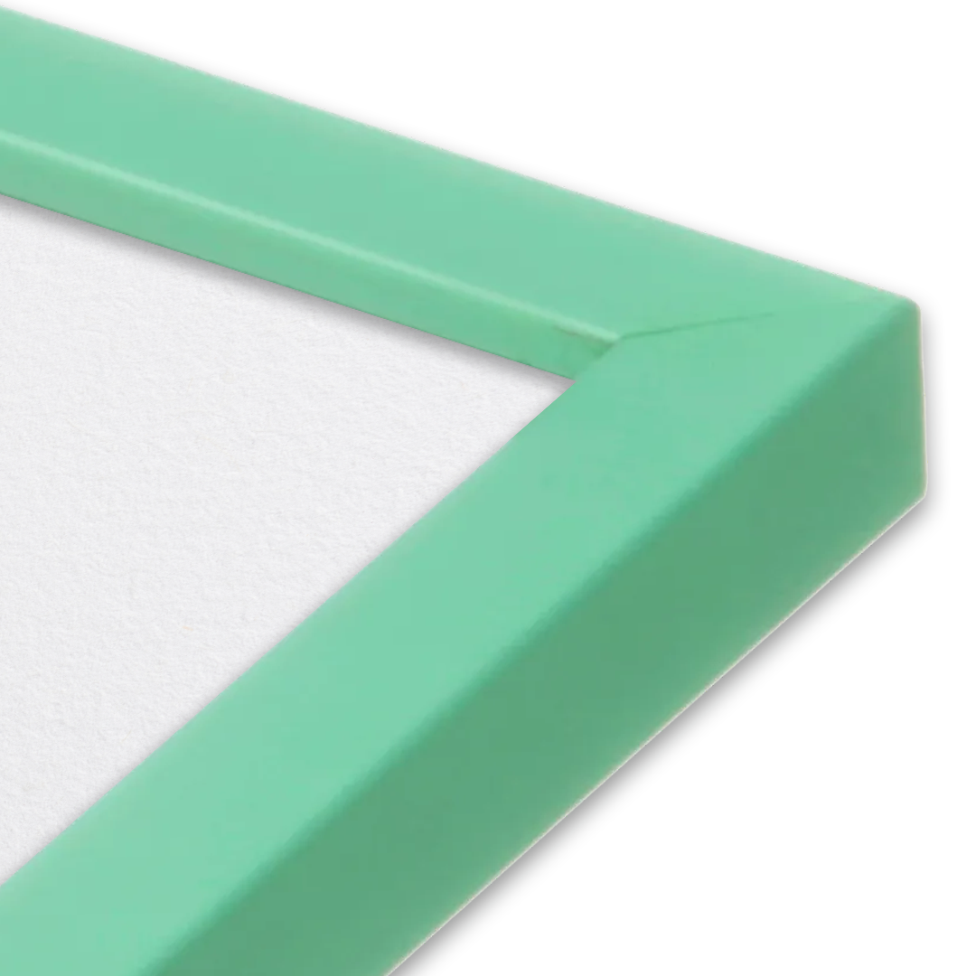 The Attention Grabber Light Green Picture Frame
