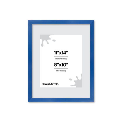 The Attention Grabber Blue Picture Frame