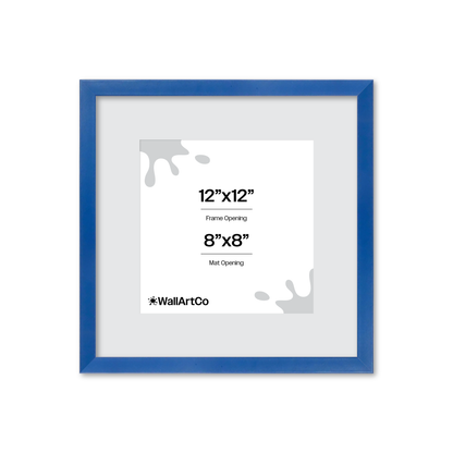 The Attention Grabber Blue Picture Frame