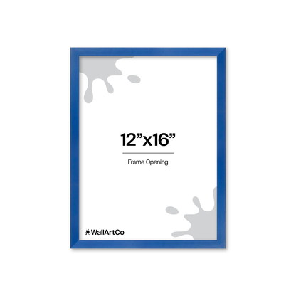 The Attention Grabber Blue Picture Frame