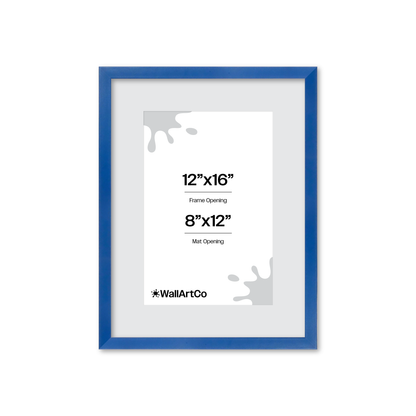 The Attention Grabber Blue Picture Frame