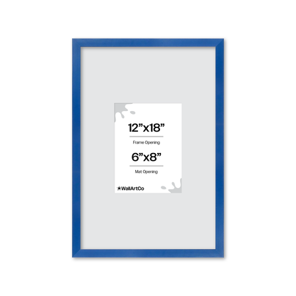 The Attention Grabber Blue Picture Frame