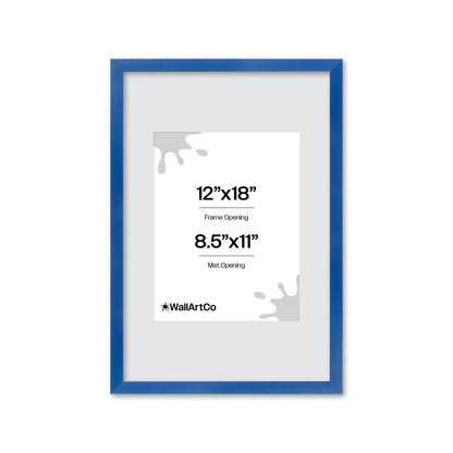 The Attention Grabber Blue Picture Frame