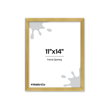 The Attention Grabber Gold Picture Frame