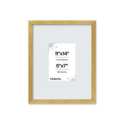 The Attention Grabber Gold Picture Frame