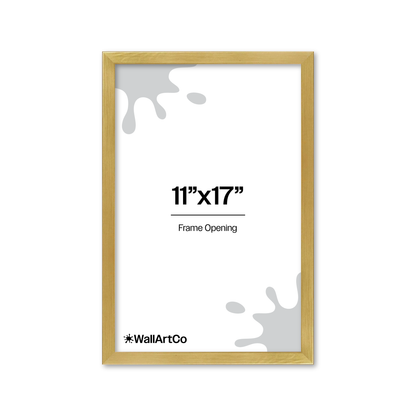 The Attention Grabber Gold Picture Frame