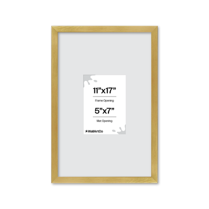 The Attention Grabber Gold Picture Frame