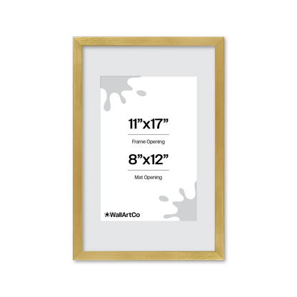 The Attention Grabber Gold Picture Frame