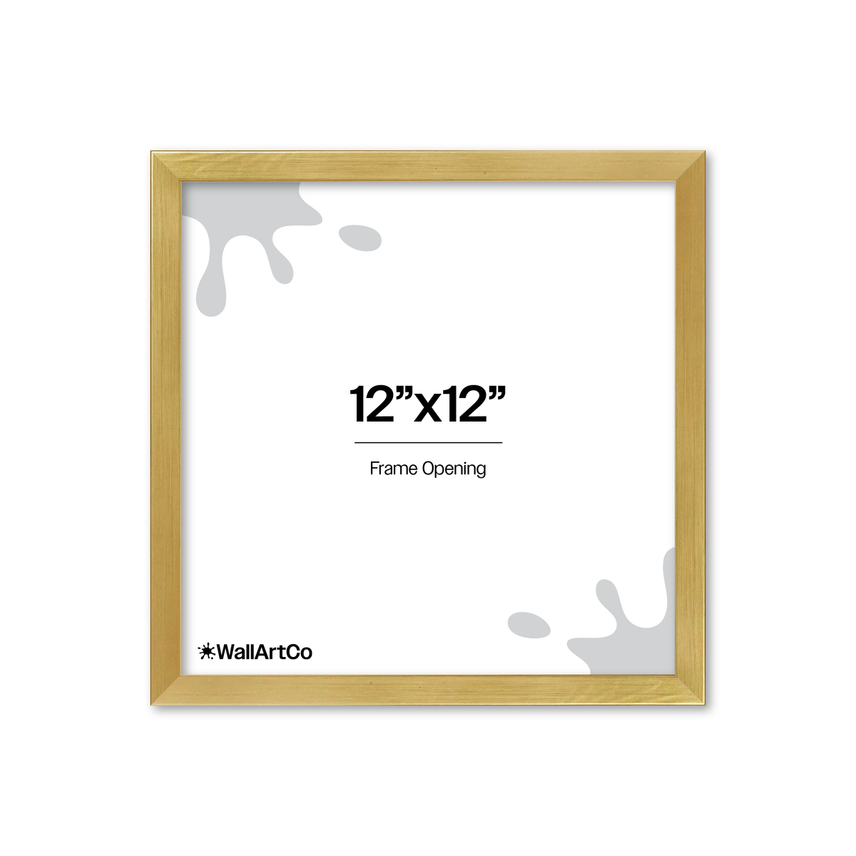 The Attention Grabber Gold Picture Frame