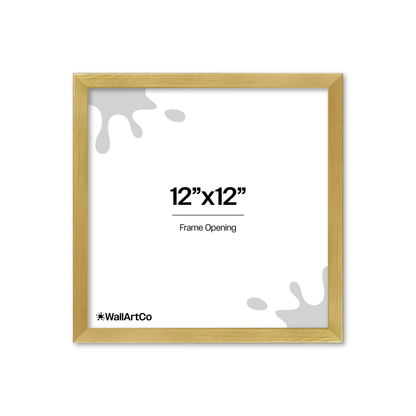 The Attention Grabber Gold Picture Frame