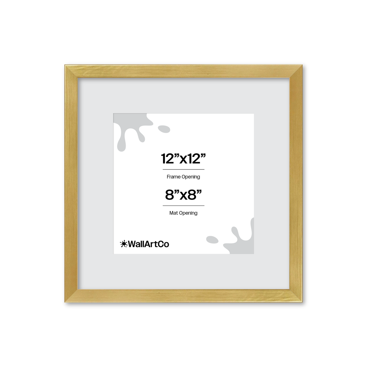 The Attention Grabber Gold Picture Frame
