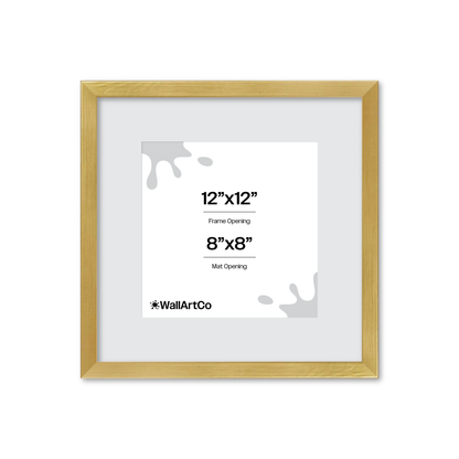 The Attention Grabber Gold Picture Frame