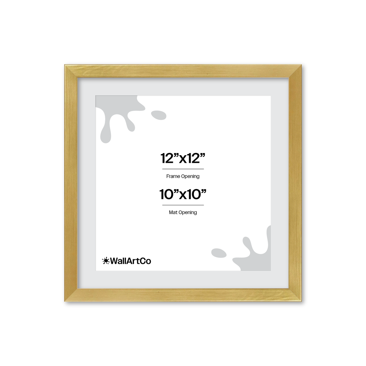 The Attention Grabber Gold Picture Frame
