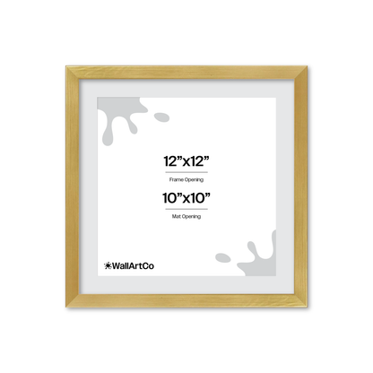 The Attention Grabber Gold Picture Frame