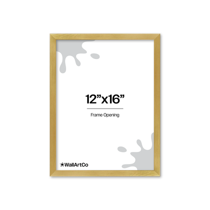 The Attention Grabber Gold Picture Frame