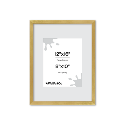 The Attention Grabber Gold Picture Frame