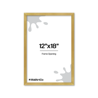 The Attention Grabber Gold Picture Frame