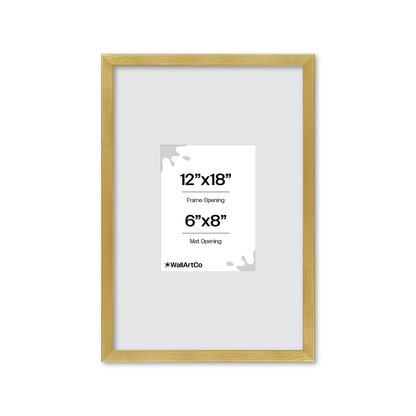 The Attention Grabber Gold Picture Frame