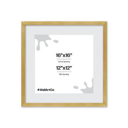 The Attention Grabber Gold Picture Frame