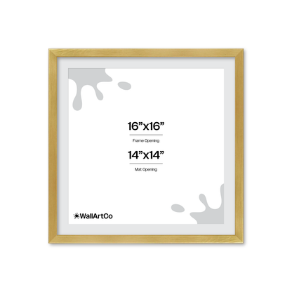 The Attention Grabber Gold Picture Frame