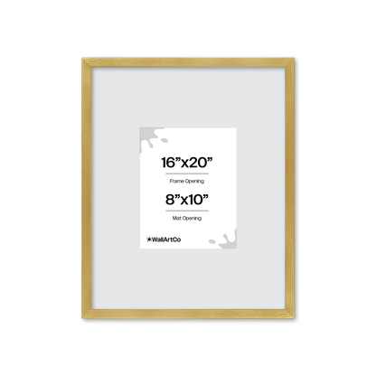 The Attention Grabber Gold Picture Frame
