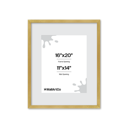 The Attention Grabber Gold Picture Frame