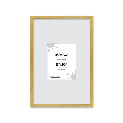 The Attention Grabber Gold Picture Frame