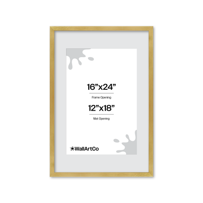 The Attention Grabber Gold Picture Frame
