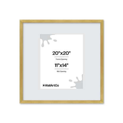 The Attention Grabber Gold Picture Frame