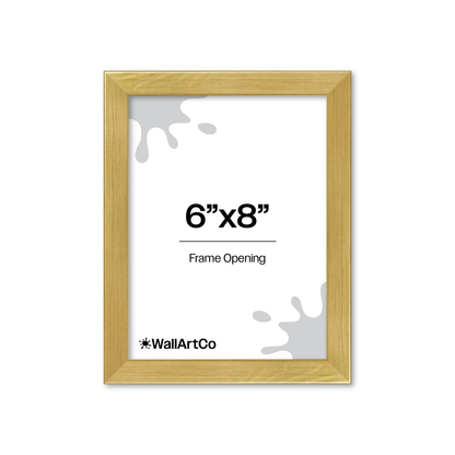 The Attention Grabber Gold Picture Frame