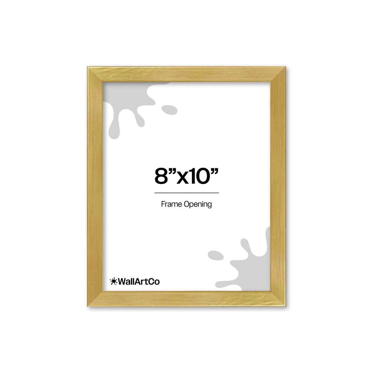 The Attention Grabber Gold Picture Frame