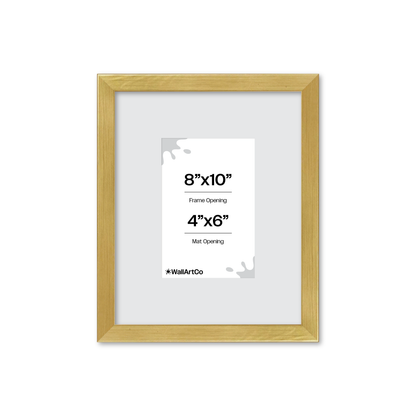 The Attention Grabber Gold Picture Frame
