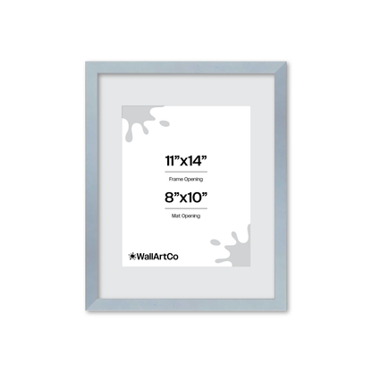 The Attention Grabber Light Blue Picture Frame